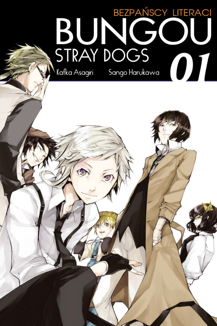 Okładka: Bungou Stray Dogs – Bezpańscy Literaci