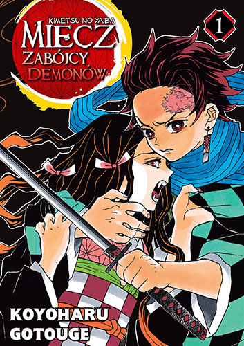 Okładka: Miecz zabójcy demonów – Kimetsu no Yaiba